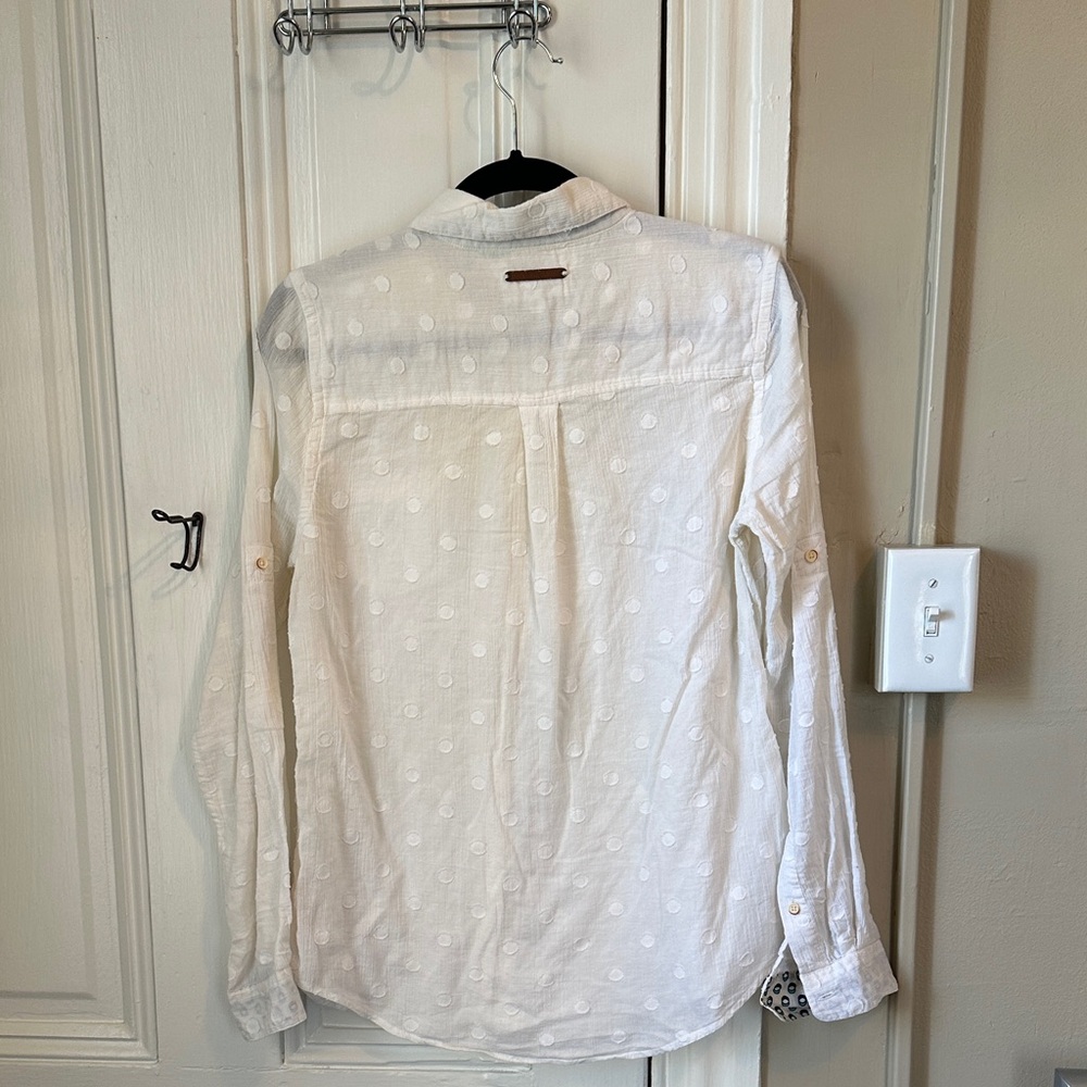 Trovata White Polka Dot Shirt - Picture 3 of 5